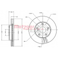 6110537 METZGER Тормозной диск