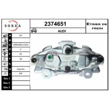 2374651 EAI Тормозной суппорт