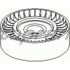 401 156 TOPRAN Паразитный / ведущий ролик, поликлиновой ремень