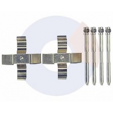 2445 CARRAB BRAKE PARTS Комплектующие, колодки дискового тормоза