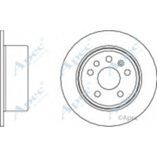 DSK765 APEC Тормозной диск