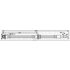 BBH7979 BORG & BECK Тормозной шланг