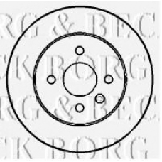 BBD4394 BORG & BECK Тормозной диск
