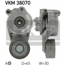 VKM 38070 SKF Натяжной ролик, поликлиновой  ремень