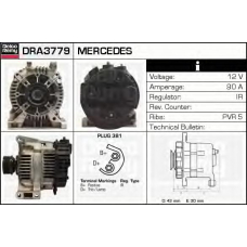 DRA3779 DELCO REMY Генератор