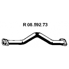 08.592.73 EBERSPACHER Выпускной трубопровод