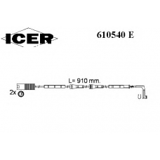 610540 E ICER Сигнализатор, износ тормозных колодок