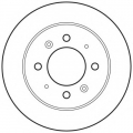 562788BC BENDIX Тормозной диск