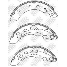 FN1251 NiBK Комплект тормозных колодок