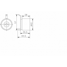 TKR 9973 TIMKEN Натяжной ролик, ремень грм