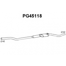 PG45118 VENEPORTE Предглушитель выхлопных газов