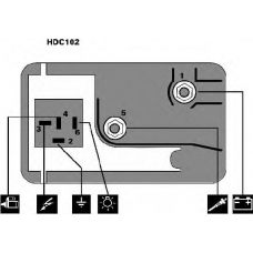 HDC102 DELPHI DIESEL Glow plug controller
