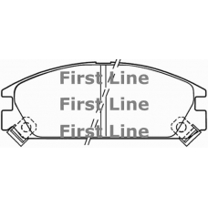 FBP1418 FIRST LINE Комплект тормозных колодок, дисковый тормоз
