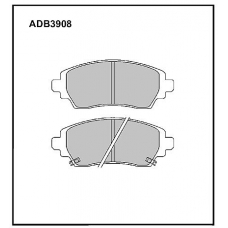 ADB3908 Allied Nippon Тормозные колодки