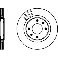 52511 PAGID Тормозной диск