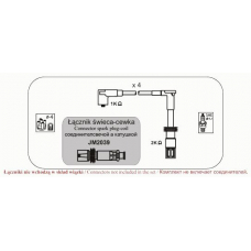 AFM61 JANMOR Комплект проводов зажигания