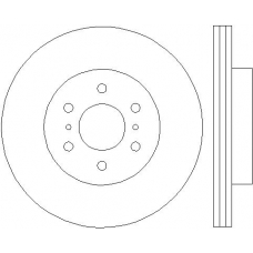 MDC1960 MINTEX Тормозной диск