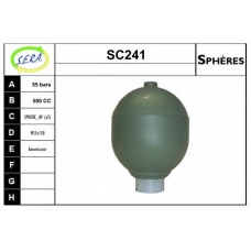 SC241 SERA Гидроаккумулятор, подвеска / амортизация