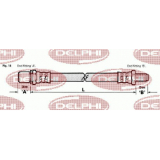 LH0162 DELPHI Тормозной шланг