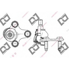 DB1168 DJ PARTS Несущий / направляющий шарнир