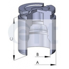 150583-C ERT Поршень, корпус скобы тормоза