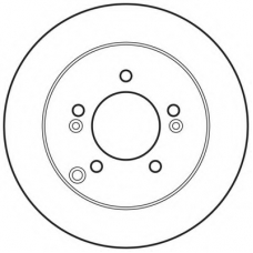 562810BC BENDIX Тормозной диск
