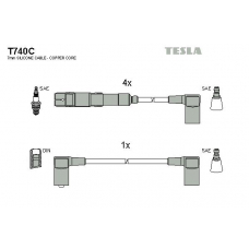 T740C TESLA Комплект проводов зажигания