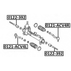 0121-ACV4R ASVA Наконечник поперечной рулевой тяги