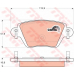GDB1525 TRW Комплект тормозных колодок, дисковый тормоз