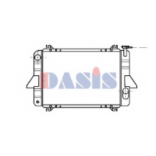 070610N AKS DASIS Радиатор, охлаждение двигател