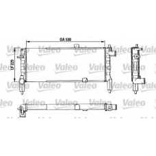 883920 VALEO Радиатор, охлаждение двигателя