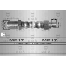 8624 Malo Тормозной шланг