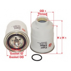 FC-1816 SAKURA  Automotive Топливный фильтр