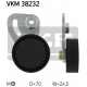 VKM 38232<br />SKF