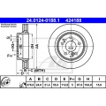 24.0124-0188.1 ATE Тормозной диск