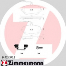 24133.185.2 ZIMMERMANN Комплект тормозных колодок, дисковый тормоз