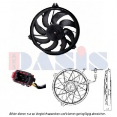 168037N AKS DASIS Вентилятор, охлаждение двигателя