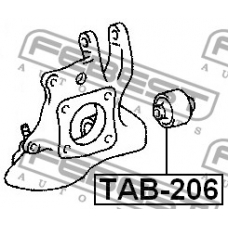 TAB-206 FEBEST Подвеска, рычаг независимой подвески колеса