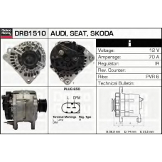 DRB1510 DELCO REMY Генератор