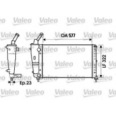 734237 VALEO Радиатор, охлаждение двигателя