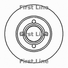 FBD436 FIRST LINE Тормозной диск