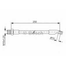 1 987 476 245 BOSCH Тормозной шланг