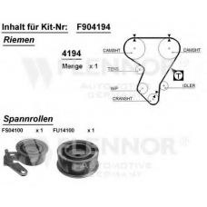 F904170 FLENNOR Комплект ремня грм