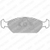 LP1805 DELPHI Комплект тормозных колодок, дисковый тормоз