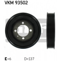 VKM 93502 SKF Ременный шкив, коленчатый вал