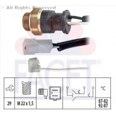 7.5603 FACET Термовыключатель, вентилятор радиатора
