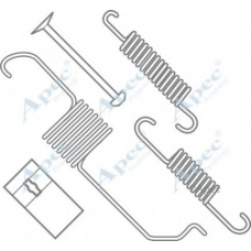 KIT963 APEC Комплектующие, тормозная колодка