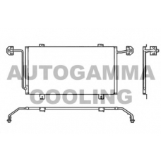 102564 AUTOGAMMA Конденсатор, кондиционер