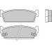 12-0347 E.T.F. Комплект тормозных колодок, дисковый тормоз