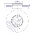 142.1505 CAR Тормозной диск